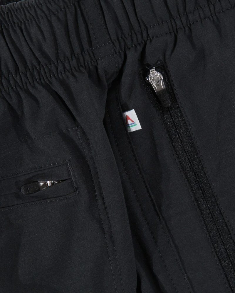 Passenger Men's Traveller Organic All Purpose Shorts in Black-3