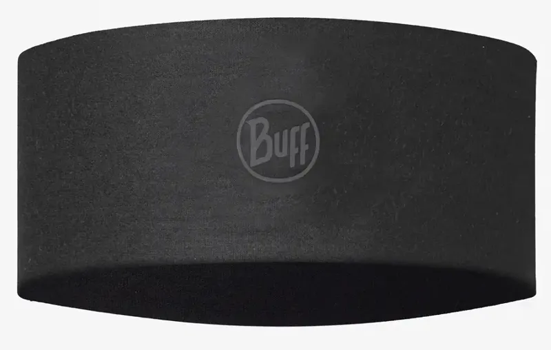 Buff Coolnet UV Wide Headband in Solid Black