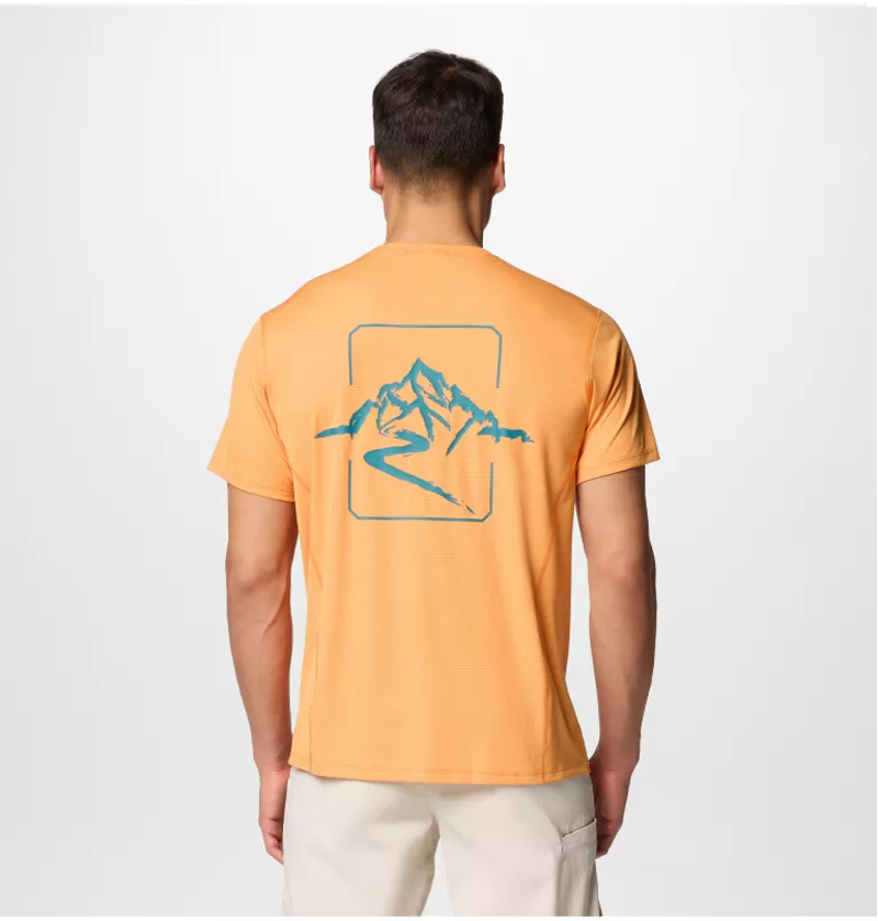 Columbia Men's Cirque River Pro Graphic Crew Tee in Koi-2