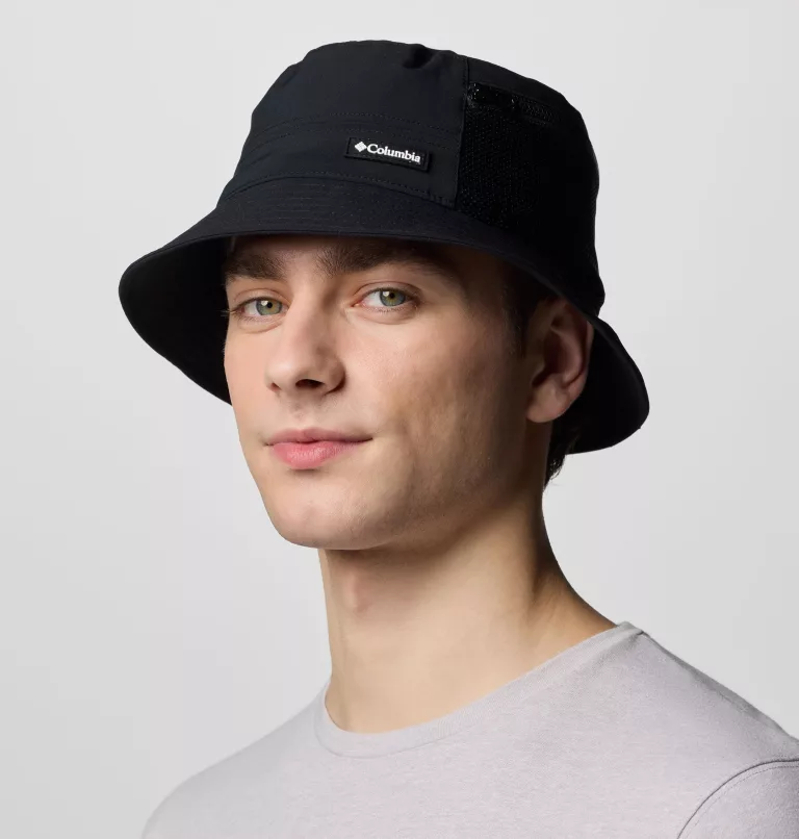 Columbia Trek II Bucket Hat in Black-1