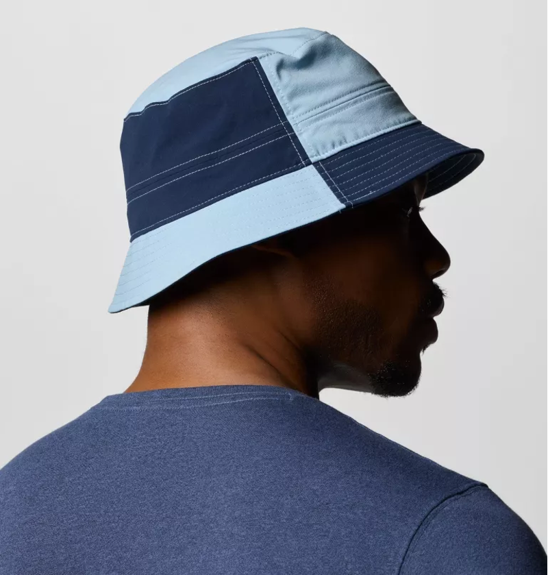 Columbia Trek II Bucket Hat in Ripple Blue/Coll Navy-2