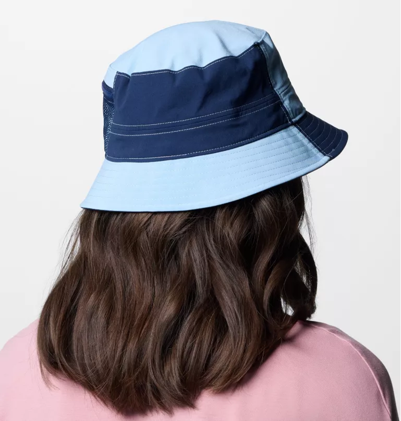 Columbia Trek II Bucket Hat in Ripple Blue/Coll Navy-4