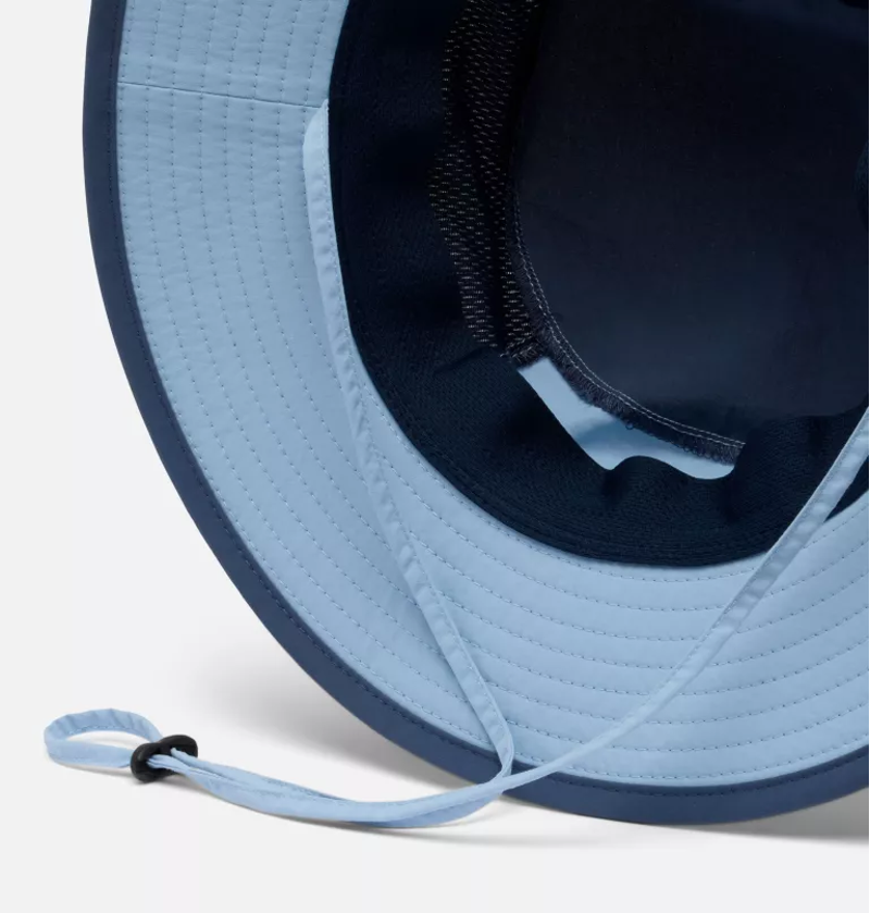 Columbia Kid's Bora Bora II Booney in Ripple Blue/River Blue-2