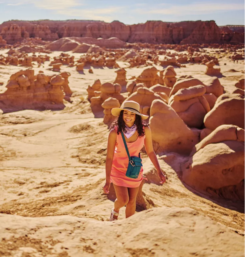 Columbia Zigzag II Side Bag in River Blue-8