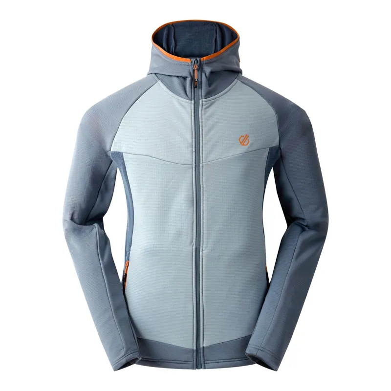 Dare2b Men's Assimilate IV Stretch Midlayer in Stormy Weather/Lead Grey