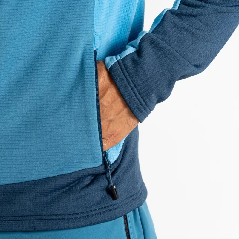 Dare2b Men's Assimilate IV Stretch Midlayer in Moonlight Denim/Bluesteel-6