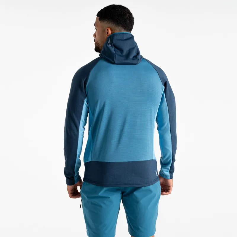 Dare2b Men's Assimilate IV Stretch Midlayer in Moonlight Denim/Bluesteel-5