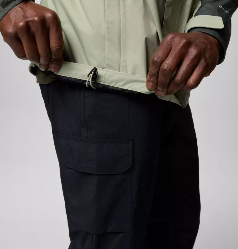 Columbia Men's Pouring Adventure III Jacket in Greenscape/Safari-5