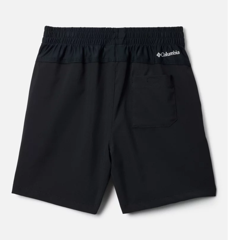Columbia Kid's Hike II Shorts in Black-1