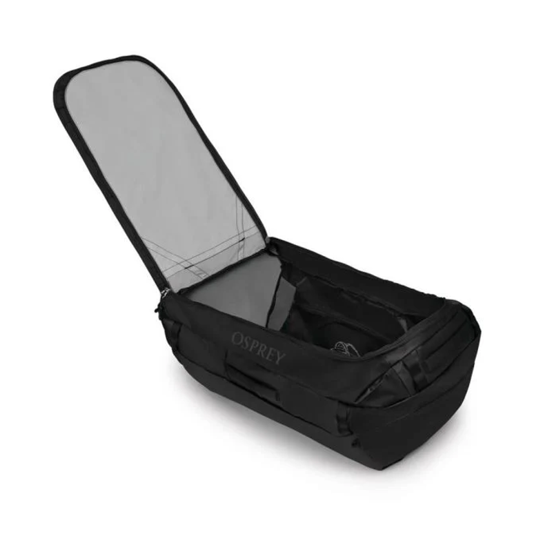 Osprey Transporter 120 in Raven Black/Black-3