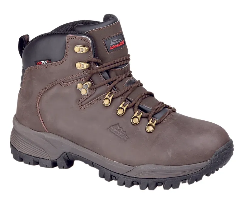 Johnscliffe Canyon Hiking Boot in Brown Crazy Horse Leather