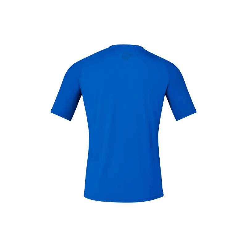 Norrona Men's Fjørå Equaliser Lightweight T-shirt in Skydiver-2