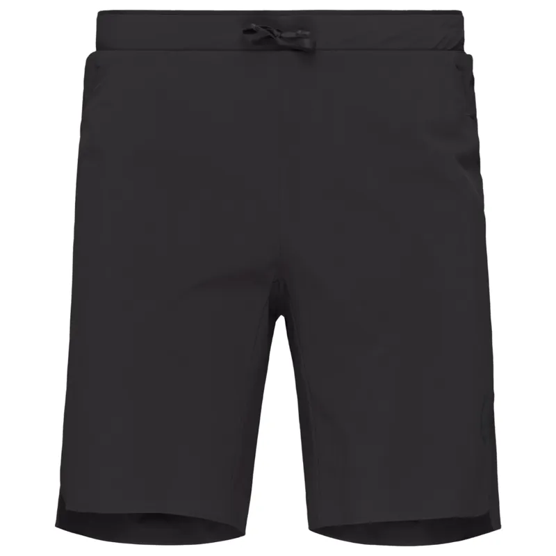 Norrona Men's Senja Flex 1 9 inch Shorts in Caviar Black