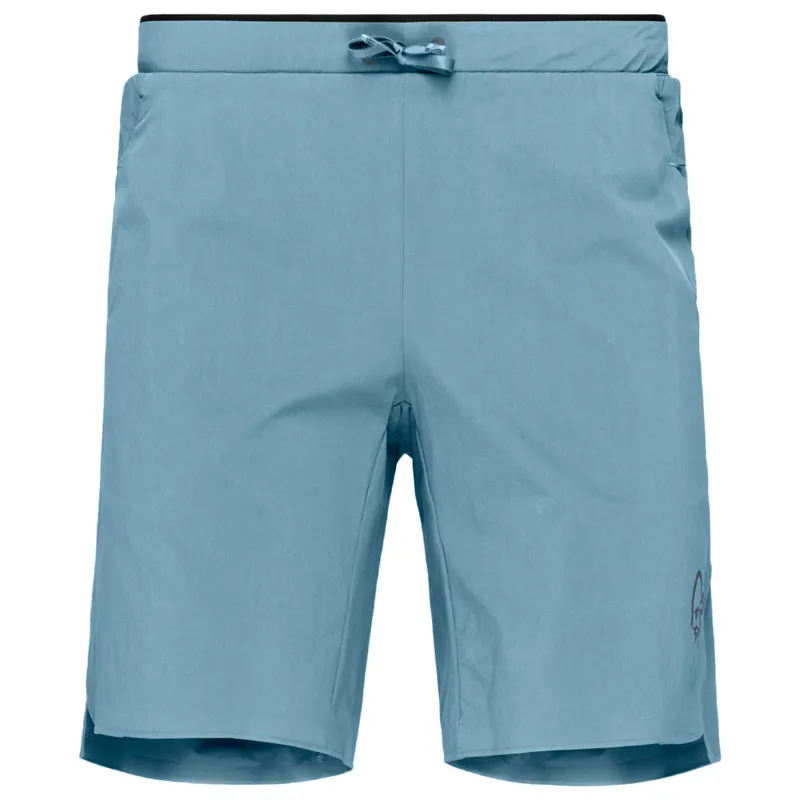 Norrona Men's Senja Flex 1 9 inch Shorts in Trooper