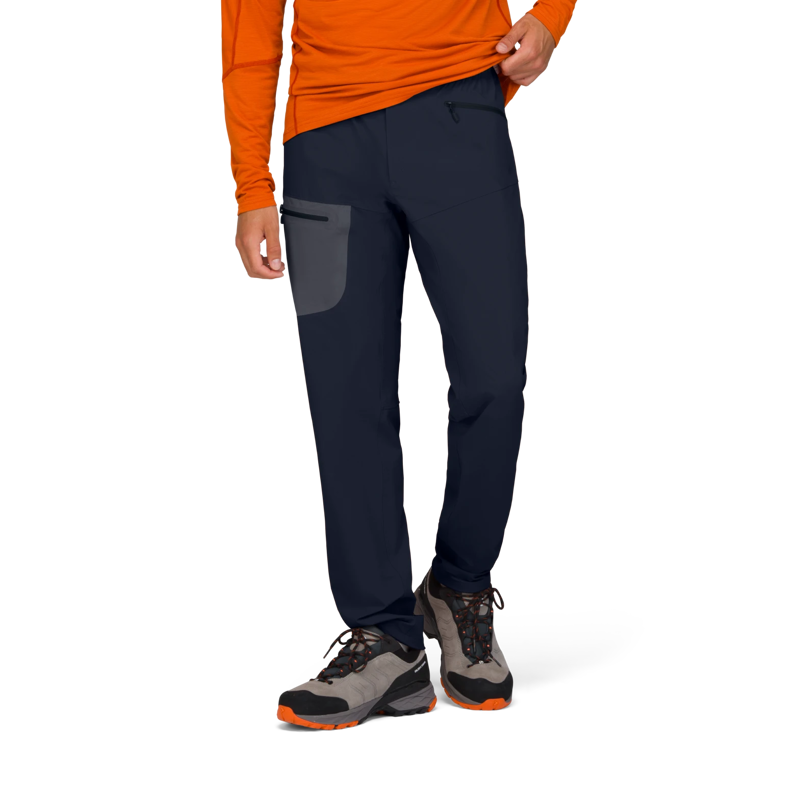 Norrona Men's Falketind Flex 1 Light Pants in Caviar Black-3