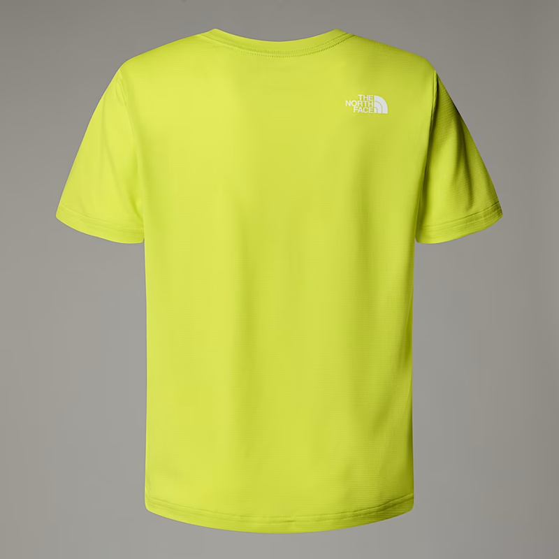 The North Face Teen's 24/7 Tee in Sulpher Spring Green-1
