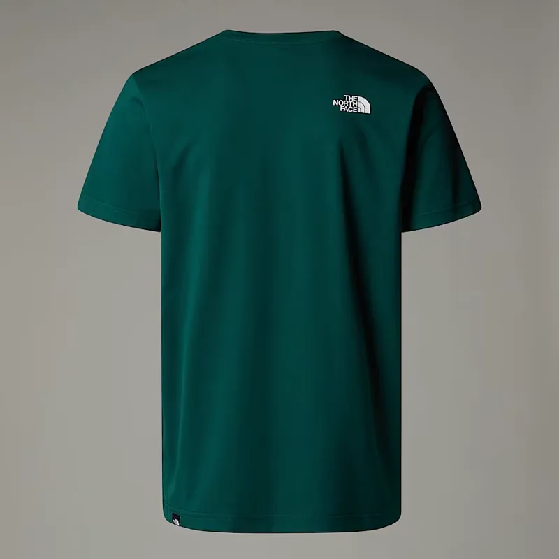 The North Face Men's Simple Dome Tee in Deep Nori-1