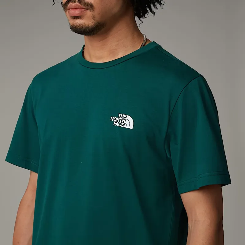 The North Face Men's Simple Dome Tee in Deep Nori-4