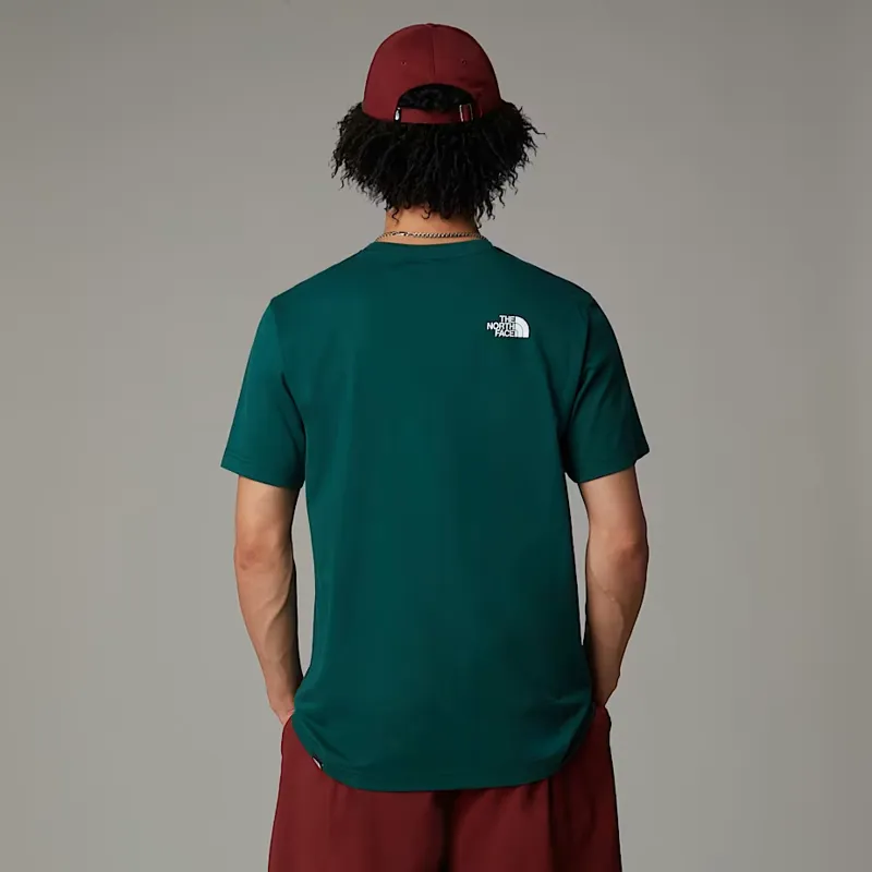 The North Face Men's Simple Dome Tee in Deep Nori-3