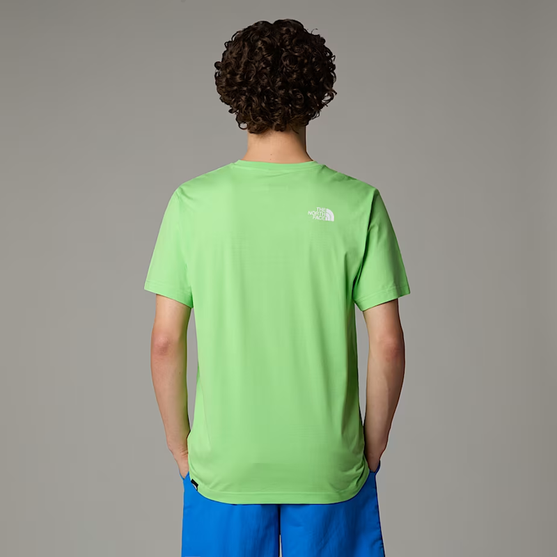 The North Face Men's Simple Dome Tee in Meta Lime-3