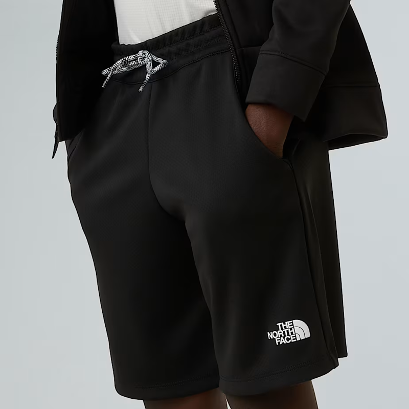 The North Face Boy's Never Stop Shorts in Black-5