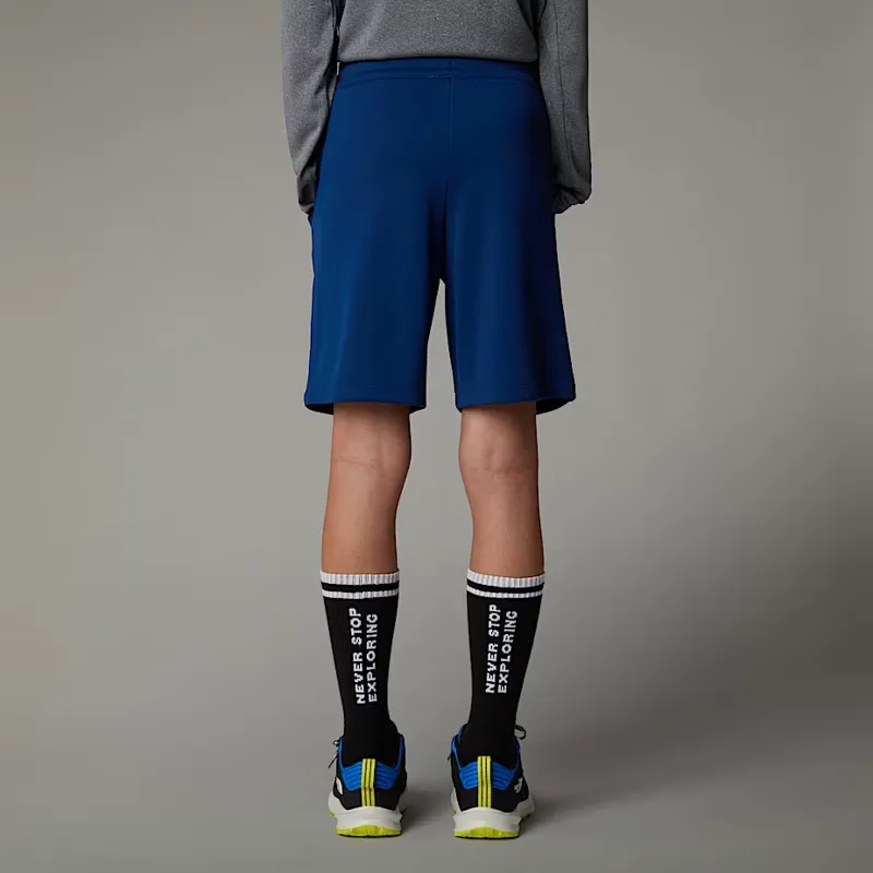 The North Face Boy's Never Stop Shorts in Estate Blue-4