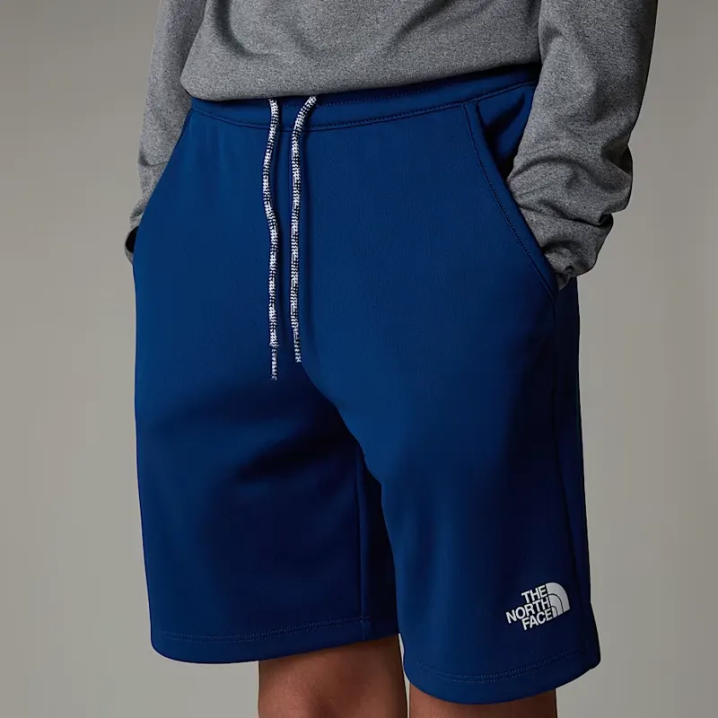 The North Face Boy's Never Stop Shorts in Estate Blue-5
