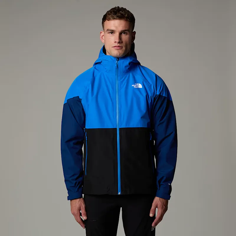 The North Face Men's Lightning Zip-In Jacket in Black/Hero Blue-8