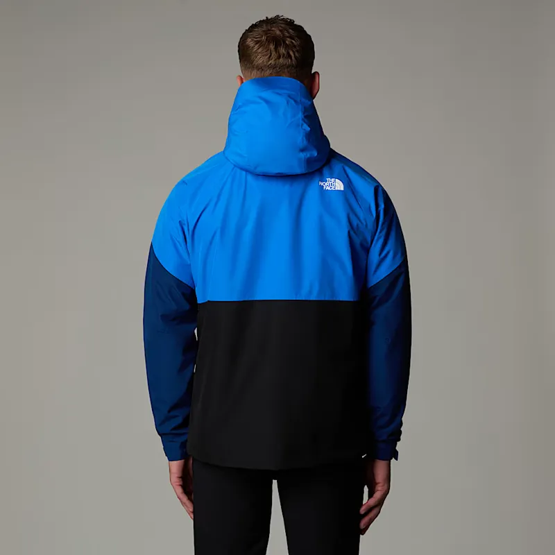 The North Face Men's Lightning Zip-In Jacket in Black/Hero Blue-4