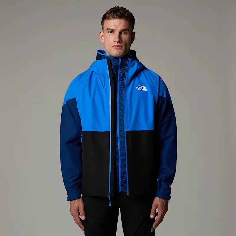 The North Face Men's Lightning Zip-In Jacket in Black/Hero Blue-3