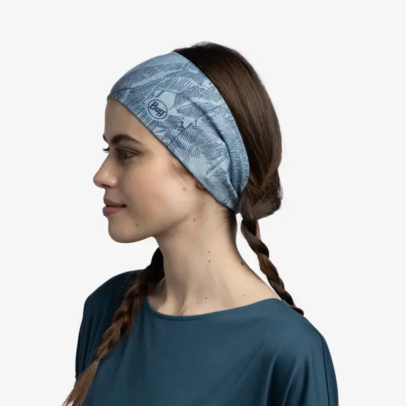 Buff Coolnet UV Wide Headband in Laven Mist-1