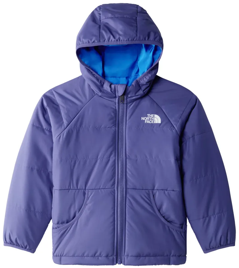 The North Face Kid's Reversible Perrito Jacket in Cave Blue