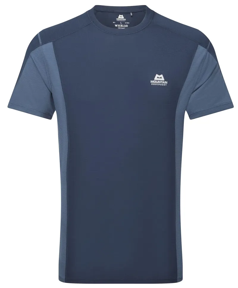 Mountain Equipment Men's Ignis Tee in Cosmos/Dusk