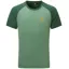 Mountain Equipment Men's Nava Crew Short Sleeve T-Shirt in Sage/Fern