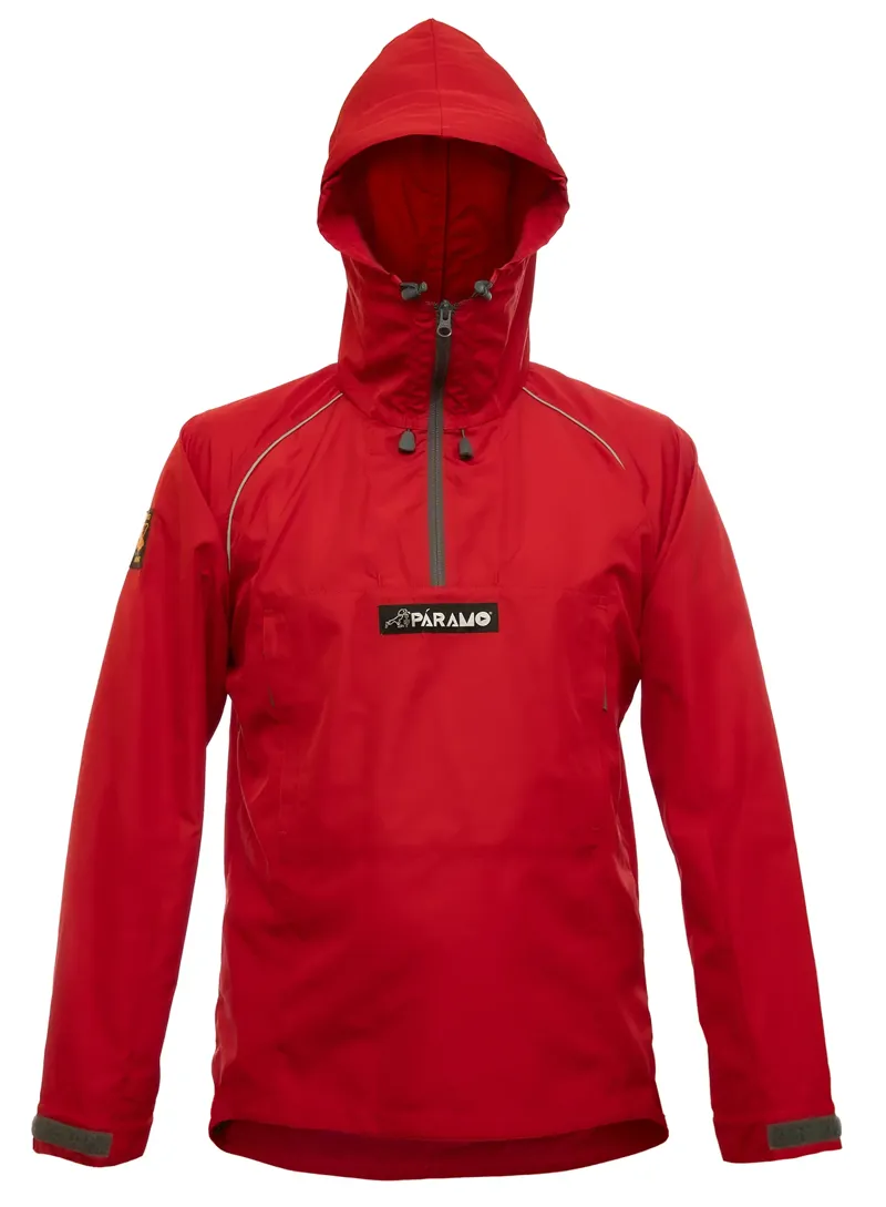 Paramo Men's Fuera Windproof Smock in Fire