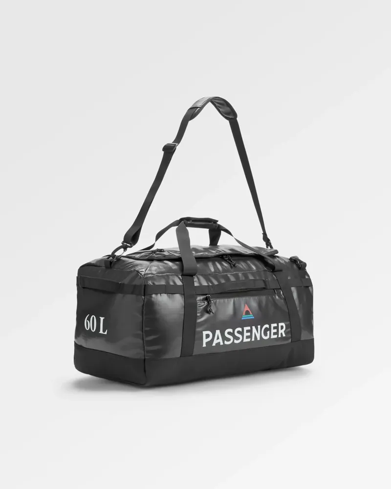 Passenger Roamer Recycled 60L Duffel Bag in Phantom Black-1