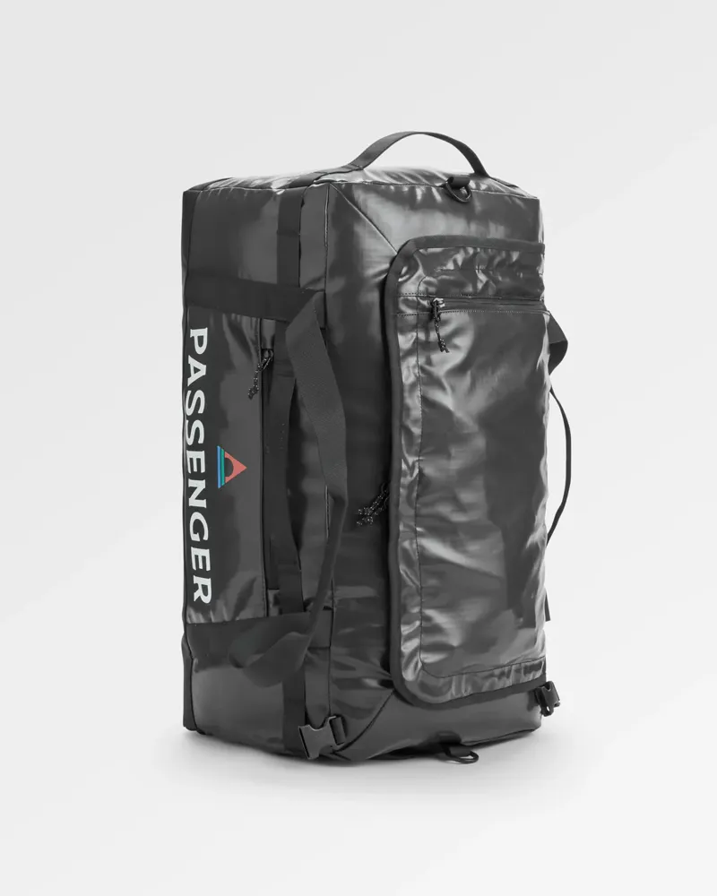 Passenger Roamer Recycled 60L Duffel Bag in Phantom Black-2