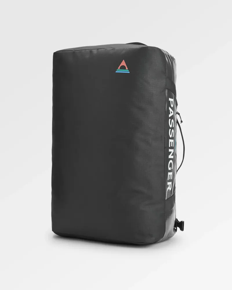 Passenger Roamer Recycled 60L Duffel Bag in Phantom Black-4