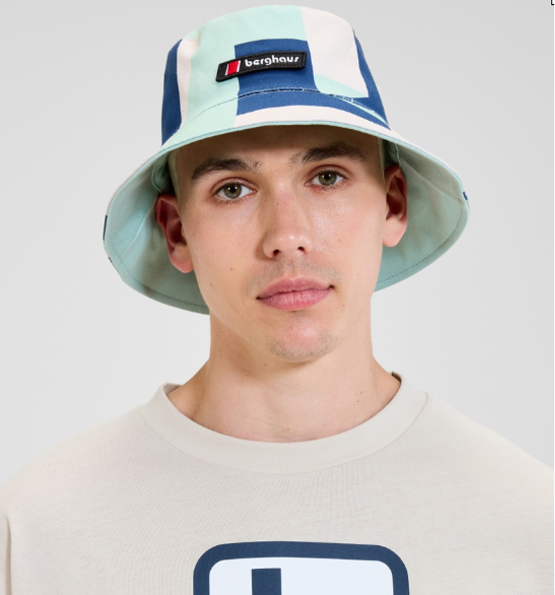 Berghaus 1997 Reverse Bucket Hat in Light Green-1