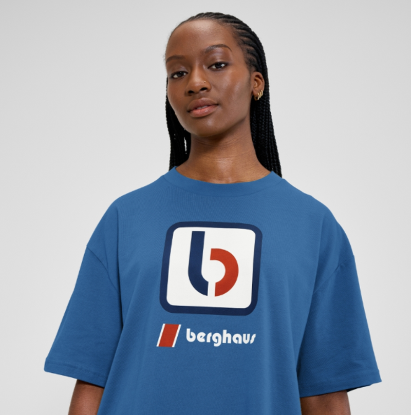 Berghaus The B Tee in Blue-1