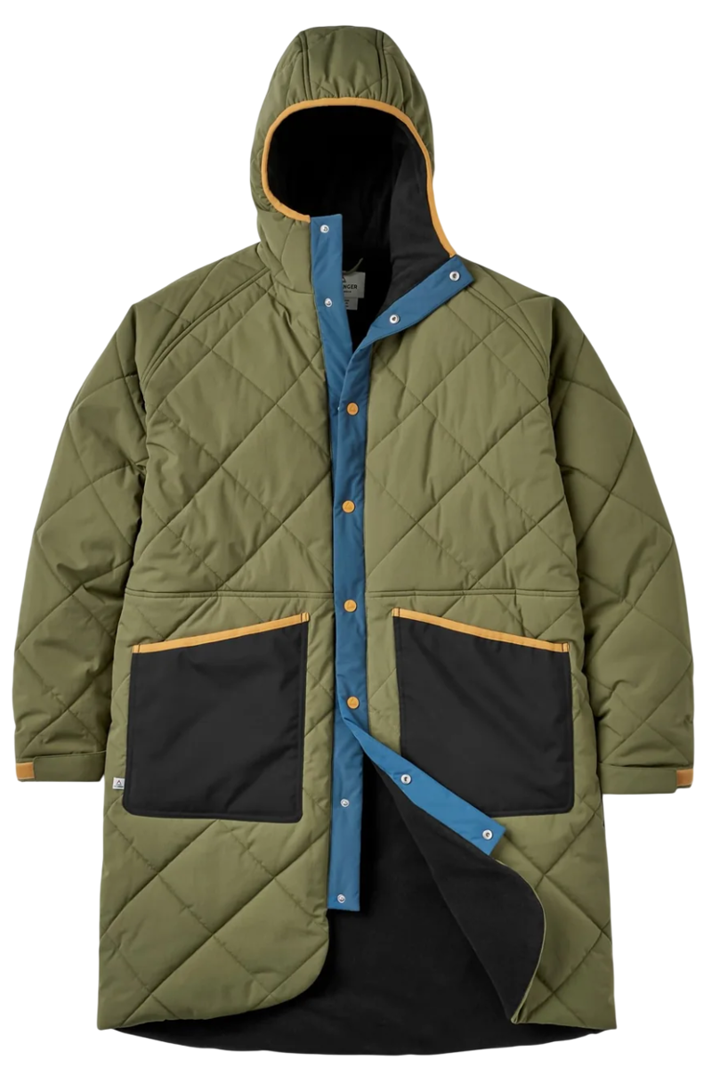 Passenger Campscape Parka in Black/Khaki