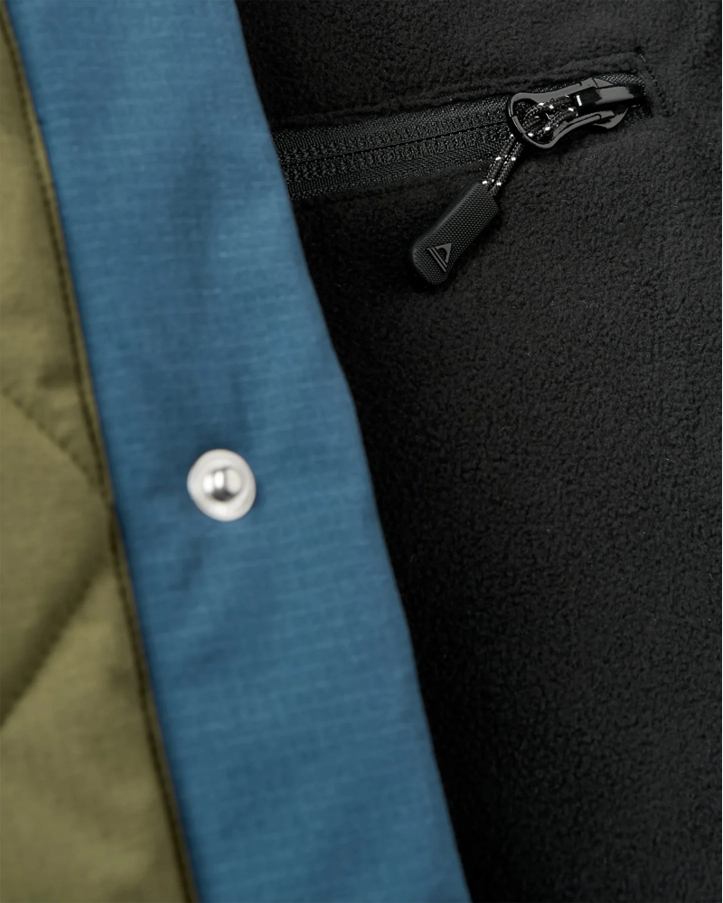 Passenger Campscape Parka in Black/Khaki-1