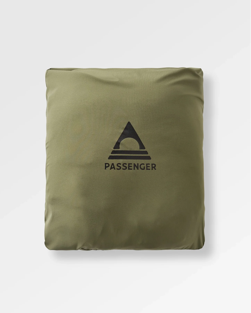 Passenger Campscape Parka in Black/Khaki-12