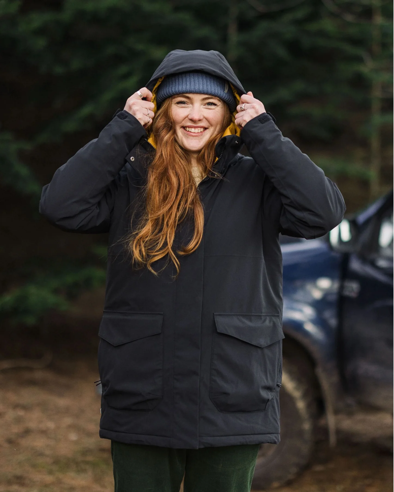 Passenger Women's Telluride Recycled Waterproof Parka in Black-2