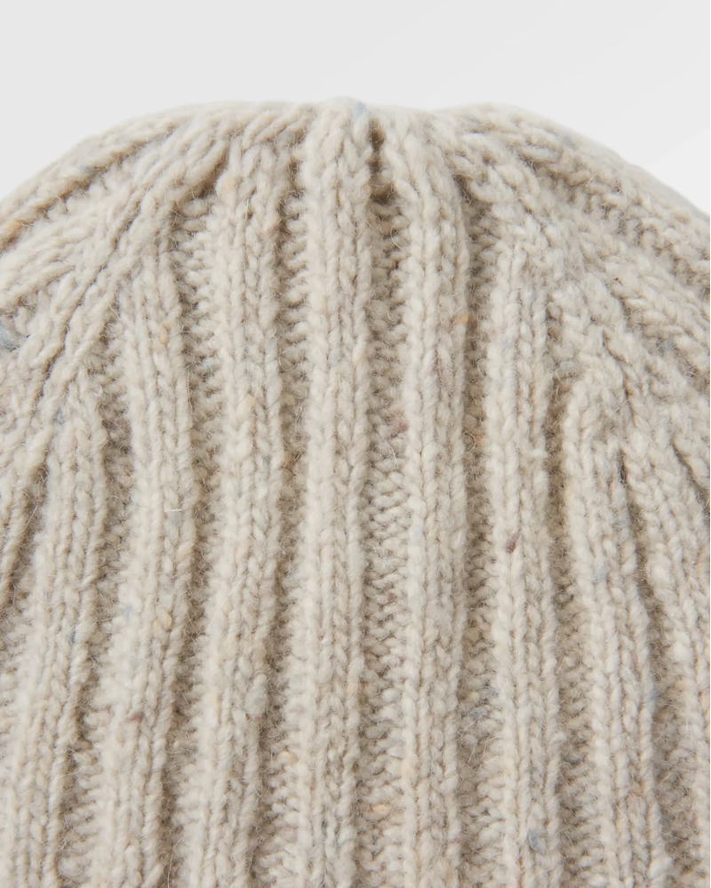 Passenger Fisherman 2.0 Recycled Beanie in Vintage White-3