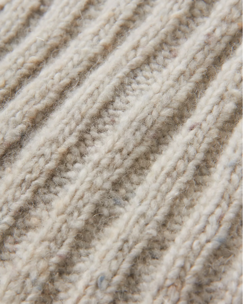 Passenger Fisherman 2.0 Recycled Beanie in Vintage White-2