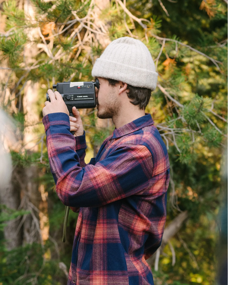 Passenger Fisherman 2.0 Recycled Beanie in Vintage White-6