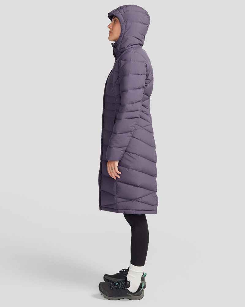 Kathmandu Women's Winterburn Longline Down in Orbit-3