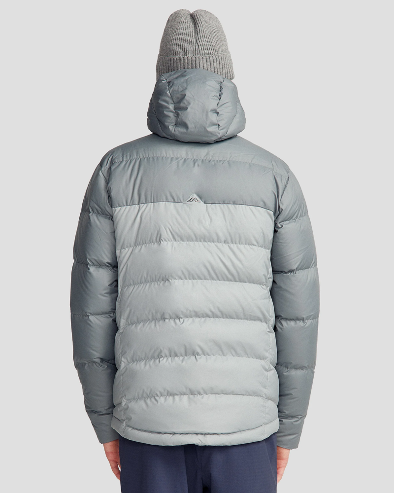 Kathmandu Men's Epiq Hooded Down Jacket V2 in Moon/Light-3