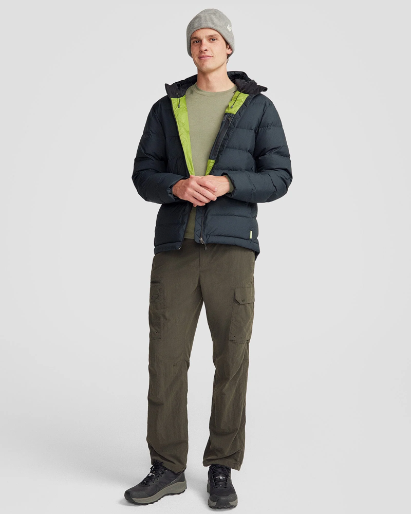 Kathmandu Men's Epiq Hooded Down Jacket V2 in Black-6